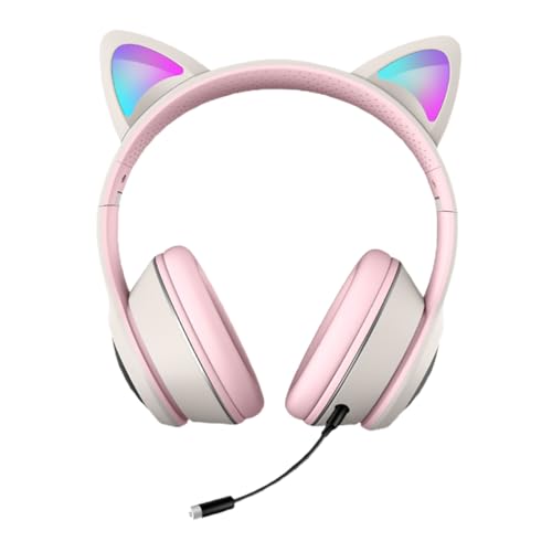 Artibetter 1Stk Leuchtende Katzen kopfhörer lernkopfhörer Wired Headphones Gaming kopfhörer kabelgebunden kopfhörer cat Ear Headset Gaming-kopfhörer USB-Headset Mit Soundkarte Mikrofon Abs Artibetter 1Stk Leuchtende Katzen kopfhörer lernkopfhörer Wired Headphones Gaming kopfhörer kabelgebunden kopfhörer cat Ear Headset Gaming-kopfhörer USB-Headset Mit Soundkarte Mikrofon Abs von Artibetter