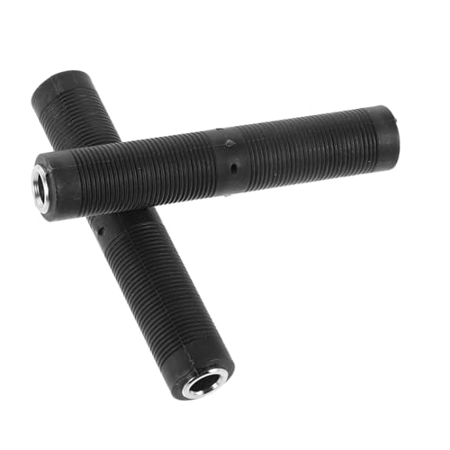 Artibetter 2 Stück Audio-adapter Adapter Für Mikrofonkabel Adapter -stereoanschluss Jack Stereo Joiner Jack Stereo Klinkenstecker Adapter Audiokoppler Metall Black von Artibetter