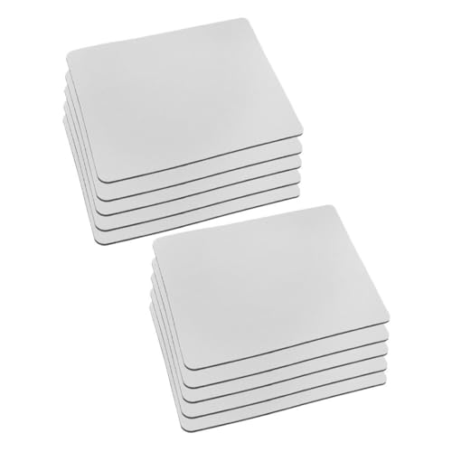 Artibetter 20 Stück Mauspad Sublimations Rohlingpads Sublimations Mausmatten Sublimationsrohlinge Gaming Matten Für Den Schreibtisch Sublimations Mauspads rutschfeste Gummibasis von Artibetter