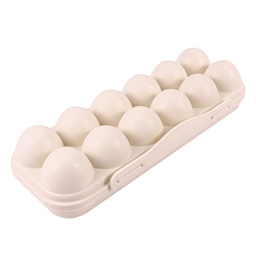 Artibetter 2St Eierlocher aufbewahrungsdose storage boxes klare Organizer-Behälter Eierhalter reisen Eierverschlussbehälter tragbar Container Tablett Eierkarton Aufbewahrungskiste von Artibetter