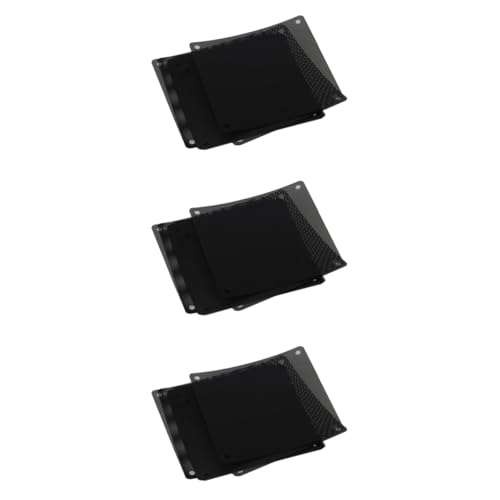 Artibetter 30 Lüfter Deckenventilatoren mit Beleuchtung Computernetz Ladegerät Kühlung Powerbank Staubfilter für Elektronikgeräte PVC Staubfilter Mini- weidenmatte von Artibetter