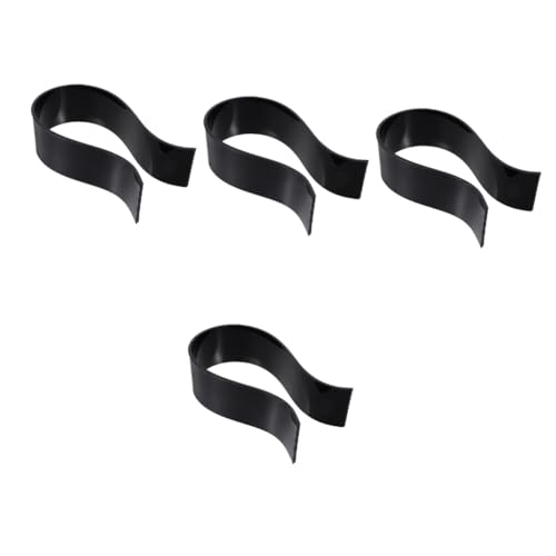 Artibetter 4 Stück Kopfhörerständer Headset -Stand Kopfhörerhalter Für Schreibtisch Gaming-Headset-Halterung Für Den Schreibtisch Halterung Für Gaming-kopfhörer Kopfhörerregal Schwarz Acryl von Artibetter