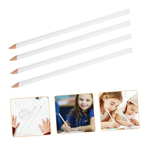 Artibetter 4 Stück Malenmaterialstift süße Stifte spezieller Bleistift Bußgeld spezieller Marker Markierungsstift für Glas Bleistift schreiben spezieller Stift hölzern Weiß Artibetter 4 Stück Malenmaterialstift süße Stifte spezieller Bleistift Bußgeld spezieller Marker Markierungsstift für Glas Bleistift schreiben spezieller Stift hölzern Weiß von Artibetter