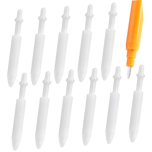 Artibetter 50 Stück Ersatzstiftspitze Nachfüllspitzen Marker -Stift -Ersatznibs Tipp Kunst Austausch der Markierungsspitzen Spitzen für tragbare Markierstifte Nylon Weiß Artibetter 50 Stück Ersatzstiftspitze Nachfüllspitzen Marker -Stift -Ersatznibs Tipp Kunst Austausch der Markierungsspitzen Spitzen für tragbare Markierstifte Nylon Weiß von Artibetter