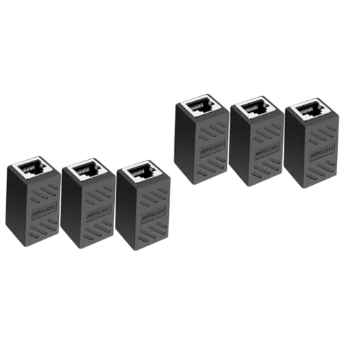 Artibetter 6 STK RJ45-Netzwerkkabelanschluss Ethernet-Kabelanschluss weiblich zu weiblich ethernet Adapter ethernet verlängerung ethernet verbinder Cat6- Ethernet-Kabel-Extender Abs Artibetter 6 STK RJ45-Netzwerkkabelanschluss Ethernet-Kabelanschluss weiblich zu weiblich ethernet Adapter ethernet verlängerung ethernet verbinder Cat6- Ethernet-Kabel-Extender Abs von Artibetter