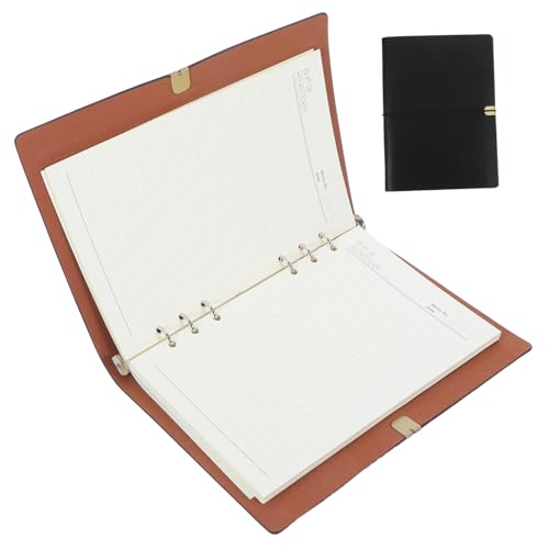 Artibetter Binder Notebook spiralblock Notizbuch Notizbücher für die Arbeit Binder Tagebuch kleiner Loseblattordner Reisende Notebook -Zubehör Bindemittelbuch Papier Black Artibetter Binder Notebook spiralblock Notizbuch Notizbücher für die Arbeit Binder Tagebuch kleiner Loseblattordner Reisende Notebook -Zubehör Bindemittelbuch Papier Black von Artibetter