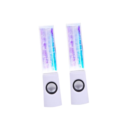 Artibetter Brunnenlautsprecher mit Bunten LED Lichtern Kabelgebundene Stereo Lautsprecher für PC Smartphone Laptop Faszinierender Wasserbrunnen Weiß Artibetter Brunnenlautsprecher mit Bunten LED Lichtern Kabelgebundene Stereo Lautsprecher für PC Smartphone Laptop Faszinierender Wasserbrunnen Weiß von Artibetter