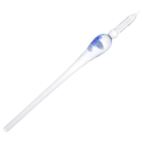 Artibetter Dip-stift Vintage Kalligrafiestift Kalligraphie Üben Zeichnung Anfänger Zeichenstifte Porzellanstift Tintentauchstift Kristallstift Kalligrafiestifte Zum Schreiben Blau Glas Artibetter Dip-stift Vintage Kalligrafiestift Kalligraphie Üben Zeichnung Anfänger Zeichenstifte Porzellanstift Tintentauchstift Kristallstift Kalligrafiestifte Zum Schreiben Blau Glas von Artibetter