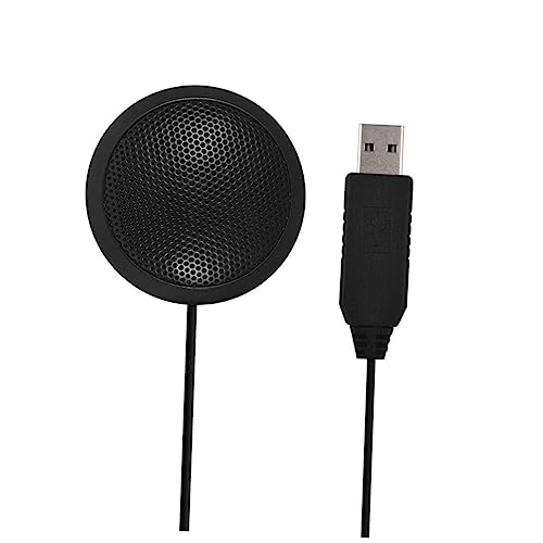 Artibetter USB Tischmikrofon mit Aufnahmebereich für Teamgespräche und Heimgebrauch Design Kompatibel mit PC und Laptop Schwarzes Desktop Mikrofon Artibetter USB Tischmikrofon mit Aufnahmebereich für Teamgespräche und Heimgebrauch Design Kompatibel mit PC und Laptop Schwarzes Desktop Mikrofon von Artibetter