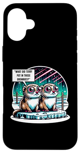Lustige Nagetiere und Lemminge Hülle für iPhone 16 Plus Lustige Nagetiere und Lemminge Hülle für iPhone 16 Plus von Artic Circle And Lemmings Apparel
