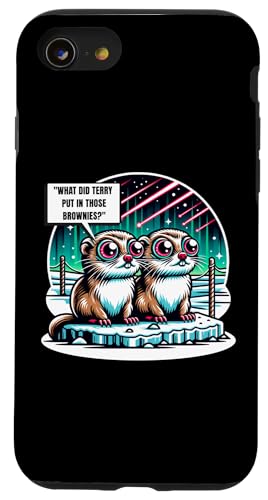 Lustige Nagetiere und Lemminge Hülle für iPhone SE (2020) / 7 / 8 von Artic Circle And Lemmings Apparel