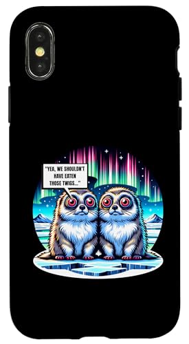 Lustige Nagetiere und Lemminge Hülle für iPhone X/XS Lustige Nagetiere und Lemminge Hülle für iPhone X/XS von Artic Circle And Lemmings Apparel
