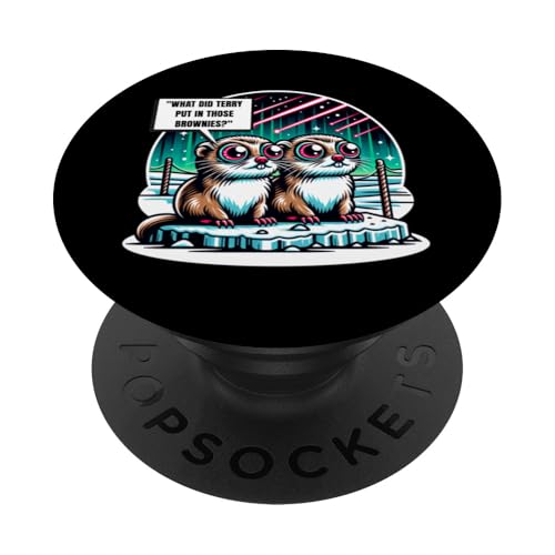 Lustige Nagetiere und Lemminge PopSockets Klebender PopGrip Lustige Nagetiere und Lemminge PopSockets Klebender PopGrip von Artic Circle And Lemmings Apparel