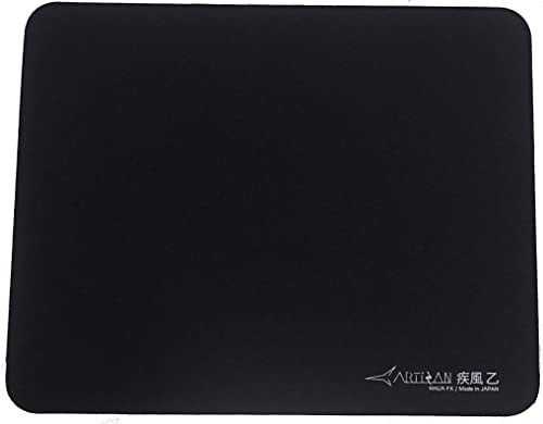 ARTISAN FX HAYATEOTSU NINJABLACK Gaming Mousepad with Smooth Texture and Quick Movements for pro Gamers or Grafic Designers Working at Home and Office (yMID Large) von Artisan
