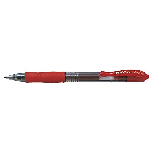 Pilot G-2 Kugelschreiber, 0,7 mm breit, versenkbar, 3er-Pack, rot Pilot G-2 Kugelschreiber, 0,7 mm breit, versenkbar, 3er-Pack, rot von Artist Unknown