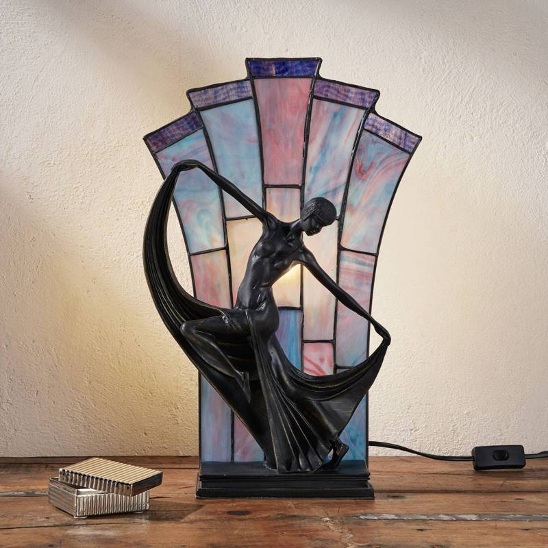 Tischleuchte Flamina im Tiffany-Stil von Artistar