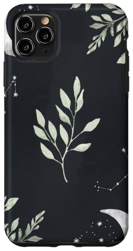 Natur Mond Botanische Himmelsastrologie Sterne Hülle für iPhone 11 Pro Max Natur Mond Botanische Himmelsastrologie Sterne Hülle für iPhone 11 Pro Max von Artistic Pattern