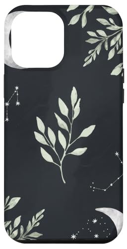 Natur Mond Botanische Himmelsastrologie Sterne Hülle für iPhone 12 Pro Max Natur Mond Botanische Himmelsastrologie Sterne Hülle für iPhone 12 Pro Max von Artistic Pattern