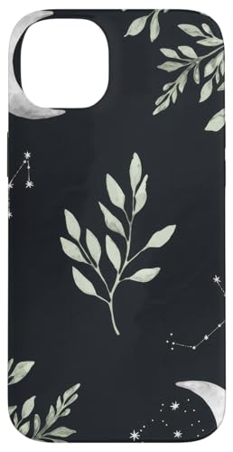 Natur Mond Botanische Himmelsastrologie Sterne Hülle für iPhone 14 Plus Natur Mond Botanische Himmelsastrologie Sterne Hülle für iPhone 14 Plus von Artistic Pattern