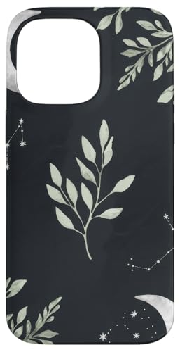 Natur Mond Botanische Himmelsastrologie Sterne Hülle für iPhone 14 Pro Max Natur Mond Botanische Himmelsastrologie Sterne Hülle für iPhone 14 Pro Max von Artistic Pattern