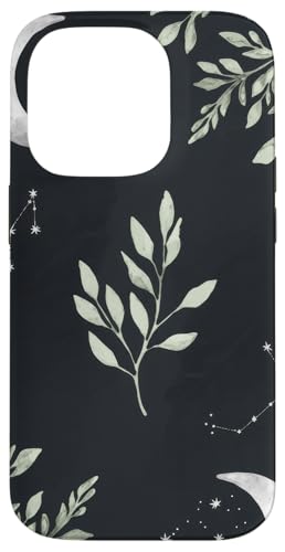 Natur Mond Botanische Himmelsastrologie Sterne Hülle für iPhone 14 Pro Natur Mond Botanische Himmelsastrologie Sterne Hülle für iPhone 14 Pro von Artistic Pattern