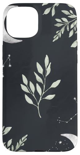 Natur Mond Botanische Himmelsastrologie Sterne Hülle für iPhone 15 Plus Natur Mond Botanische Himmelsastrologie Sterne Hülle für iPhone 15 Plus von Artistic Pattern