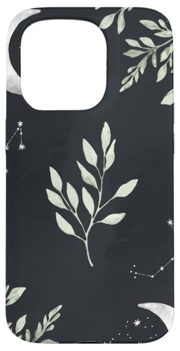 Natur Mond Botanische Himmelsastrologie Sterne Hülle für iPhone 15 Pro Natur Mond Botanische Himmelsastrologie Sterne Hülle für iPhone 15 Pro von Artistic Pattern