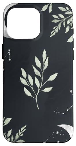 Natur Mond Botanische Himmelsastrologie Sterne Hülle für iPhone 16 Pro Max Natur Mond Botanische Himmelsastrologie Sterne Hülle für iPhone 16 Pro Max von Artistic Pattern