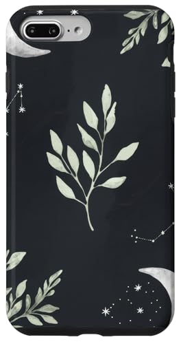 Natur Mond Botanische Himmelsastrologie Sterne Hülle für iPhone 7 Plus/8 Plus Natur Mond Botanische Himmelsastrologie Sterne Hülle für iPhone 7 Plus/8 Plus von Artistic Pattern