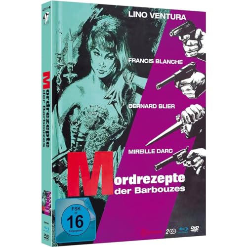 Mordrezepte der Barbouzes - Limited Mediabook (in HD neu abgetastet, Blu-ray+DVD+Booklet, limitiert auf 500 Stück) von Artkeim / UCM.ONE (Soulfood)