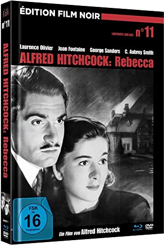 Alfred Hitchcocks Rebecca - Extended Limited Mediabook-Edition (Film Noir Edition Nr. 11) (+ DVD) [Blu-ray] von Artkeim / daredo (Soulfood)