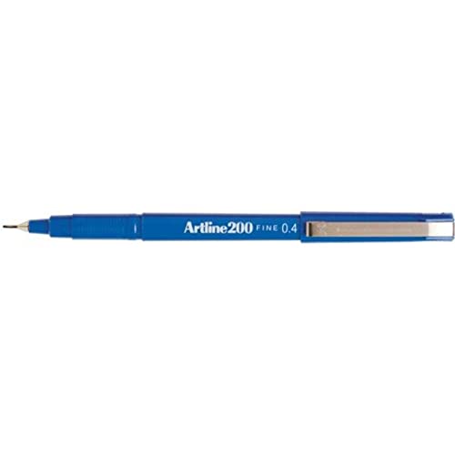 Artline 200 Schreibstift, wischfest, Blau von Artline