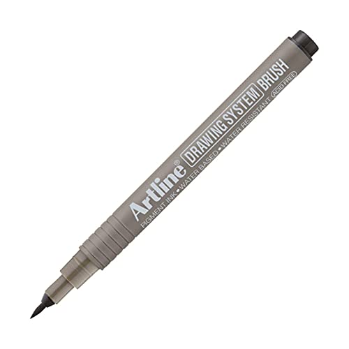 Artline Drawing System Brush Drawing Pen Mine: Pinsel schwarz von Artline
