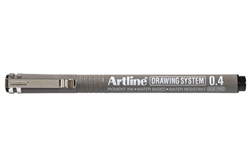 Artline EK234 Drawing System Zeichenstift, Schwarz von Artline