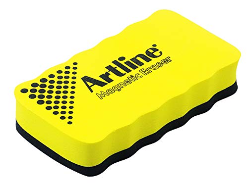 Artline Whiteboard-Schwamm, magnetisch, Gelb von Artline