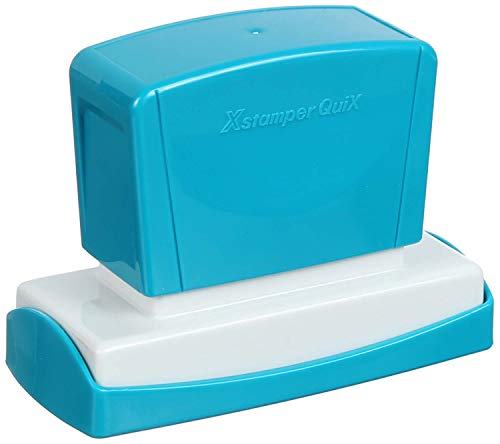 Stempel X'stamper Quix personalisierbar, rot, Maße: 22 x 69 mm, q-18 Stempel X'stamper Quix personalisierbar, rot, Maße: 22 x 69 mm, q-18 von Artline