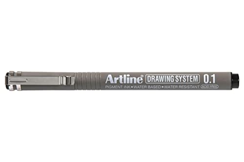 artline EK231 Zeichensystem Stift 0,1, Schwarz von Artline