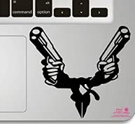 Artstickers. Aufkleber für Laptop oder Macbook, Vinyl, Touchpad, Tastatur-Sticker, für MacBook Pro Air Mac, Laptop, Schwarz, Spilart, Markenzeichen von Artstickers