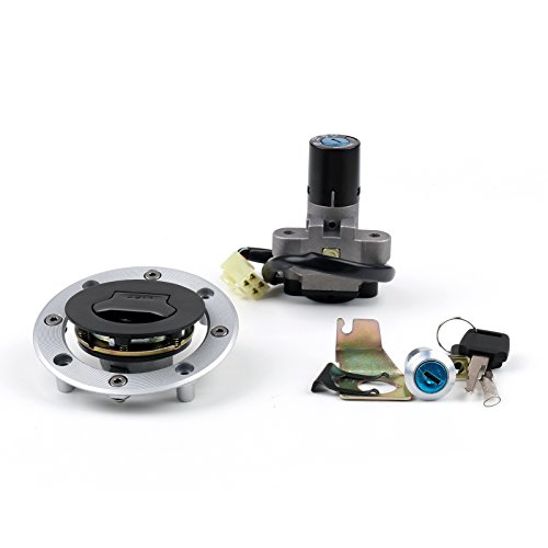 Artudatech Zündschloss Motorrad, Startschalter Zündung Zündschalter mit Tankdeckel Schlüssel Ignition Switch Lock für Suzu-ki GS500 GS 500 2001-2012 von Artudatech