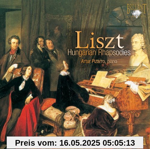 Liszt: Hungarian Rhapsodies von Artur Pizarro