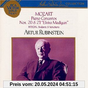 Andante+Var./Klav.Kon.20&21 von Artur Rubinstein