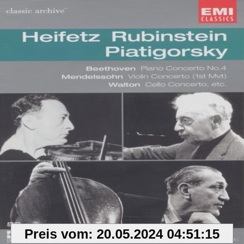 Beethoven - Klavierkonzerte/Cellokonzert von Artur Rubinstein