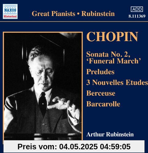 Chopin: Sonata No 2 von Artur Rubinstein