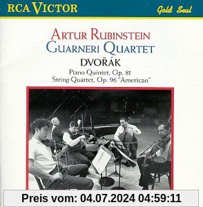 Dvorak:Piano Quintet von Artur Rubinstein