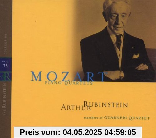 Kavierquartette KV 478 + KV 493 Kavierquartette KV 478 + KV 493 von Artur Rubinstein