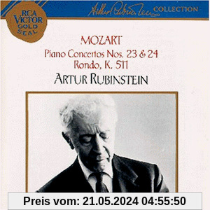 Klavierkon.23,24+Rondo KV 511 von Artur Rubinstein