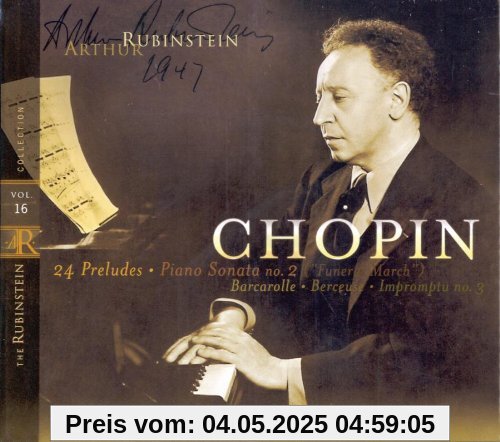 The Rubinstein Collection Vol. 16 (Chopin) von Artur Rubinstein