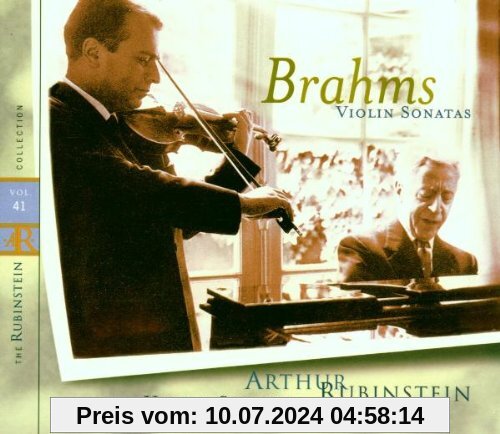 The Rubinstein Collection Vol. 41 (Brahms: Violinsonaten) von Artur Rubinstein