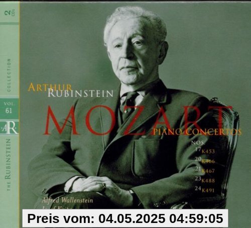 The Rubinstein Collection Vol. 61 (Mozart: Klavierkonzerte) von Artur Rubinstein