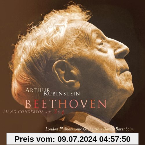 The Rubinstein Collection Vol. 78 (Beethoven: Klavierkonzerte Nr. 3-4) von Artur Rubinstein